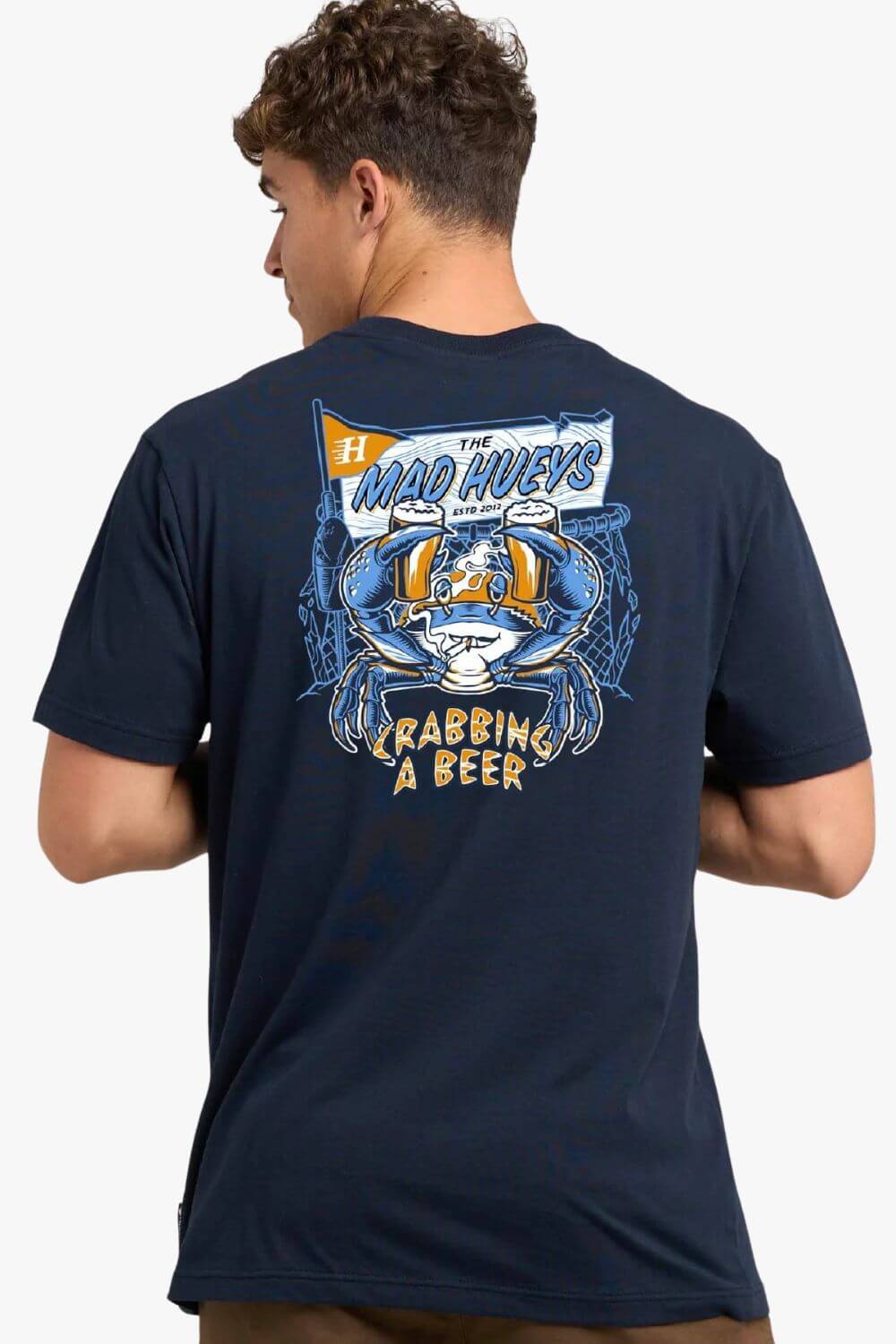 The Mad Hueys Crabbing a Beer Tee