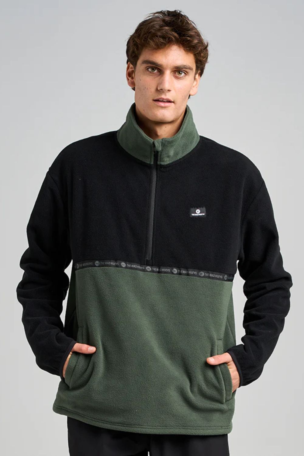The Mad Hueys Tidal Qtr Zip Pullover