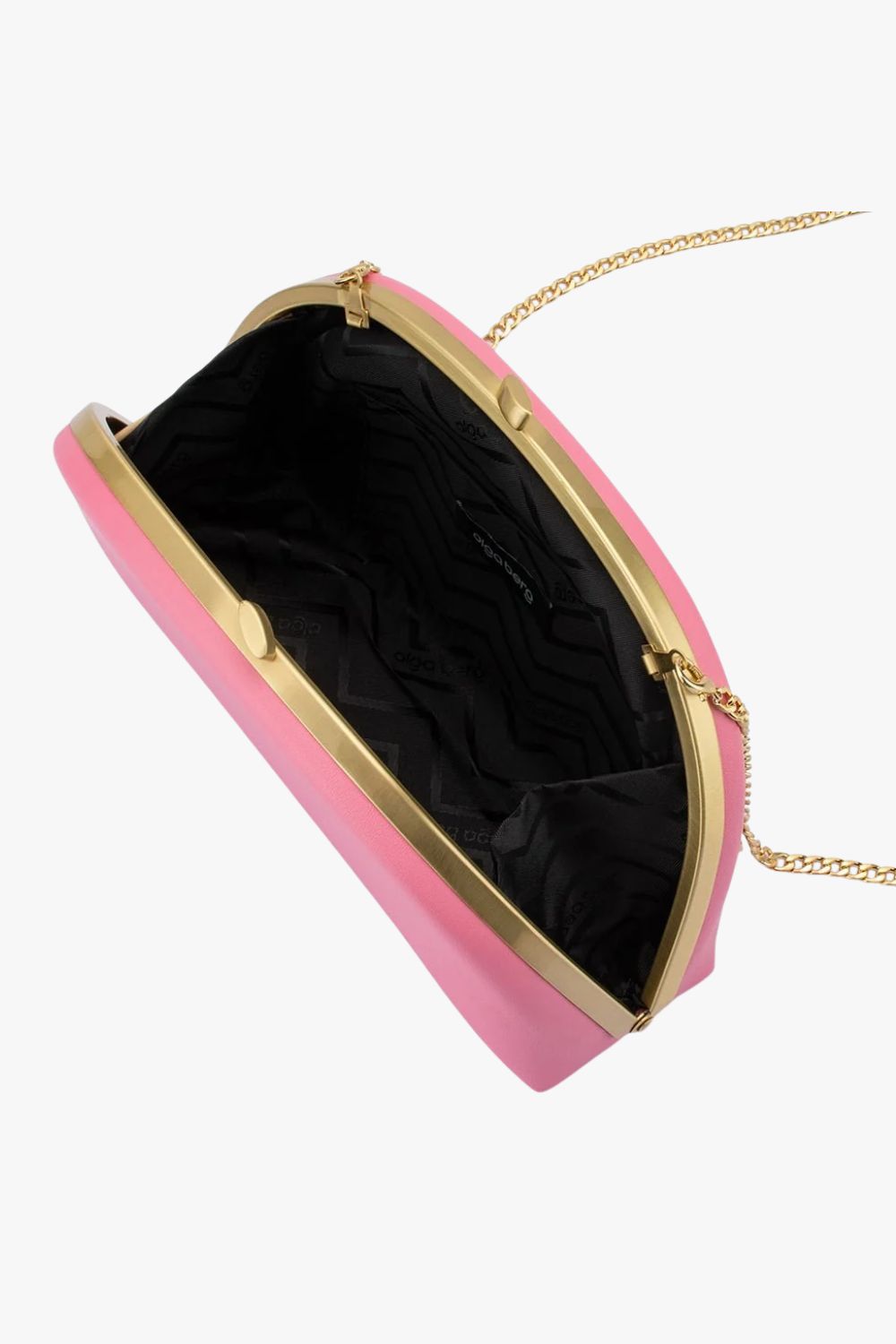 Olga Berg Celeste Curved Clutch