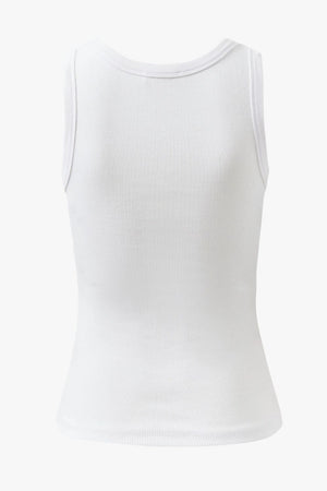 Zoe Contour Rib Scoop Tank