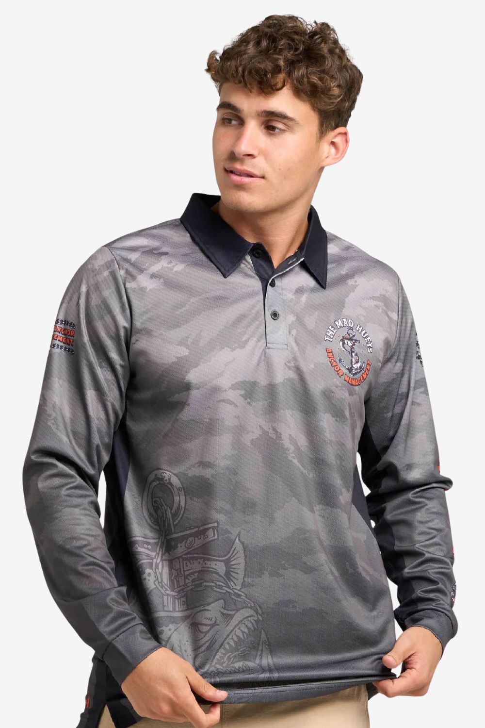 The Mad Hueys Anchor Management Fishing Jersey