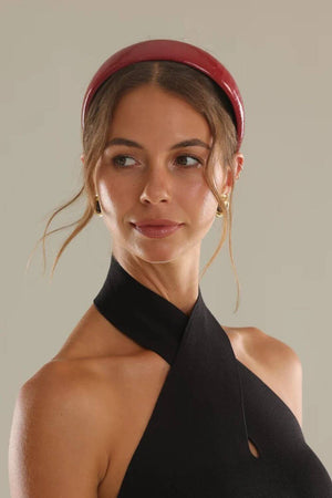 Morgan & Taylor Melody Faux Leather Headband
