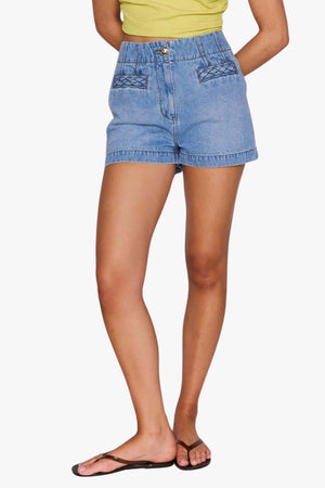 Mink Pink Phoebe Denim Shorts