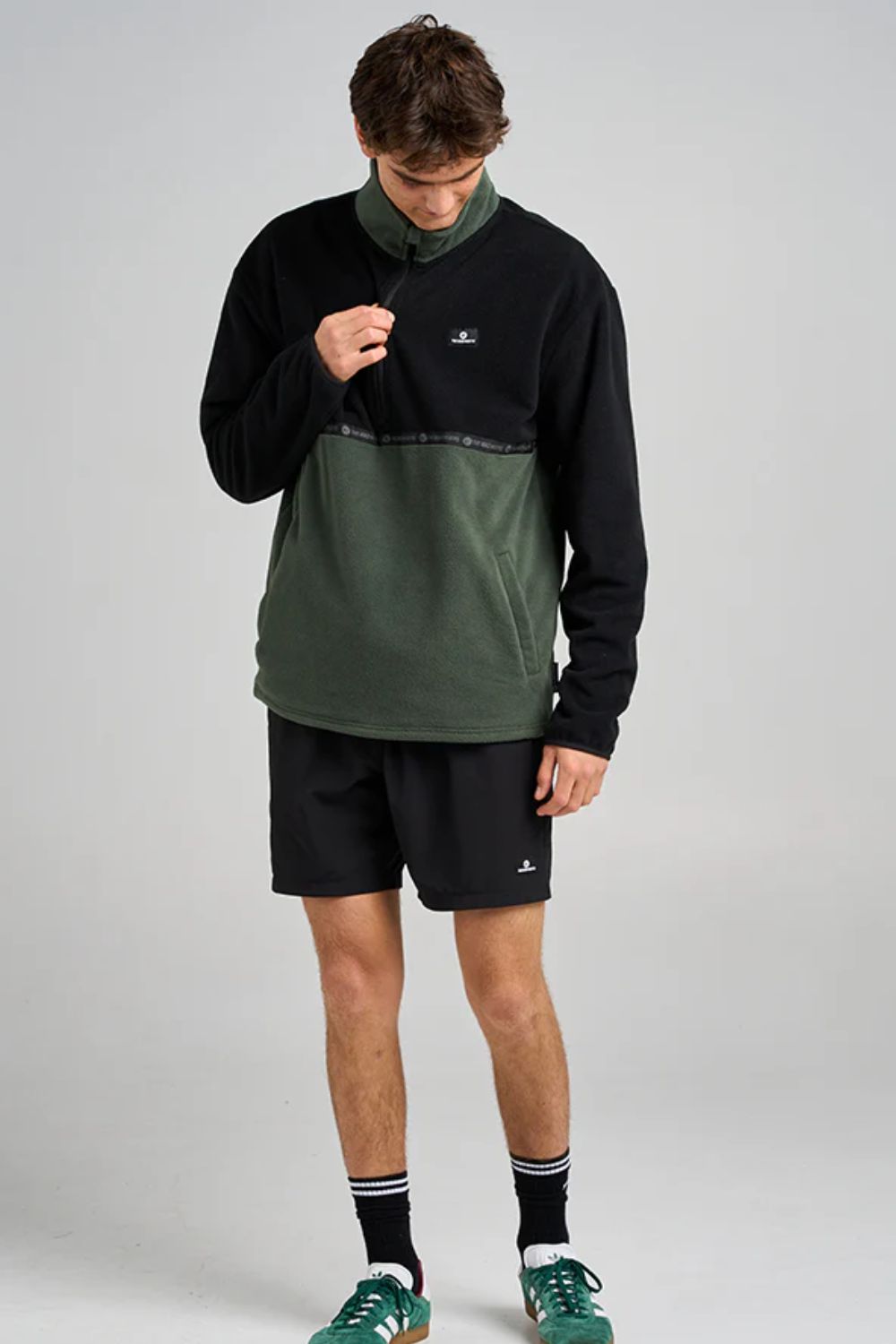 The Mad Hueys Tidal Qtr Zip Pullover