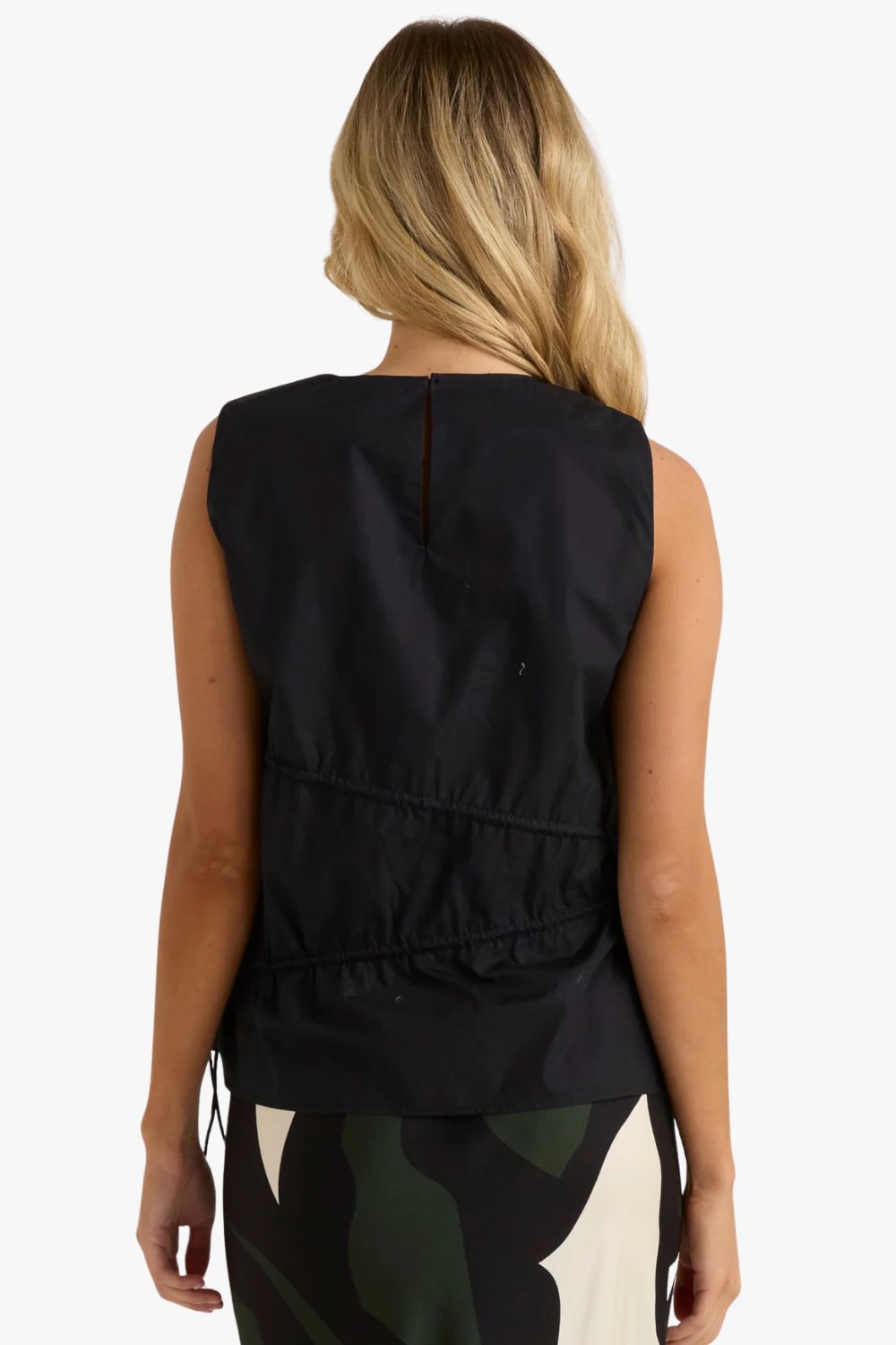 Sass Elin Gathered Tie Top