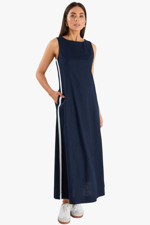 Stories Be Told Future Linen Midi Dress