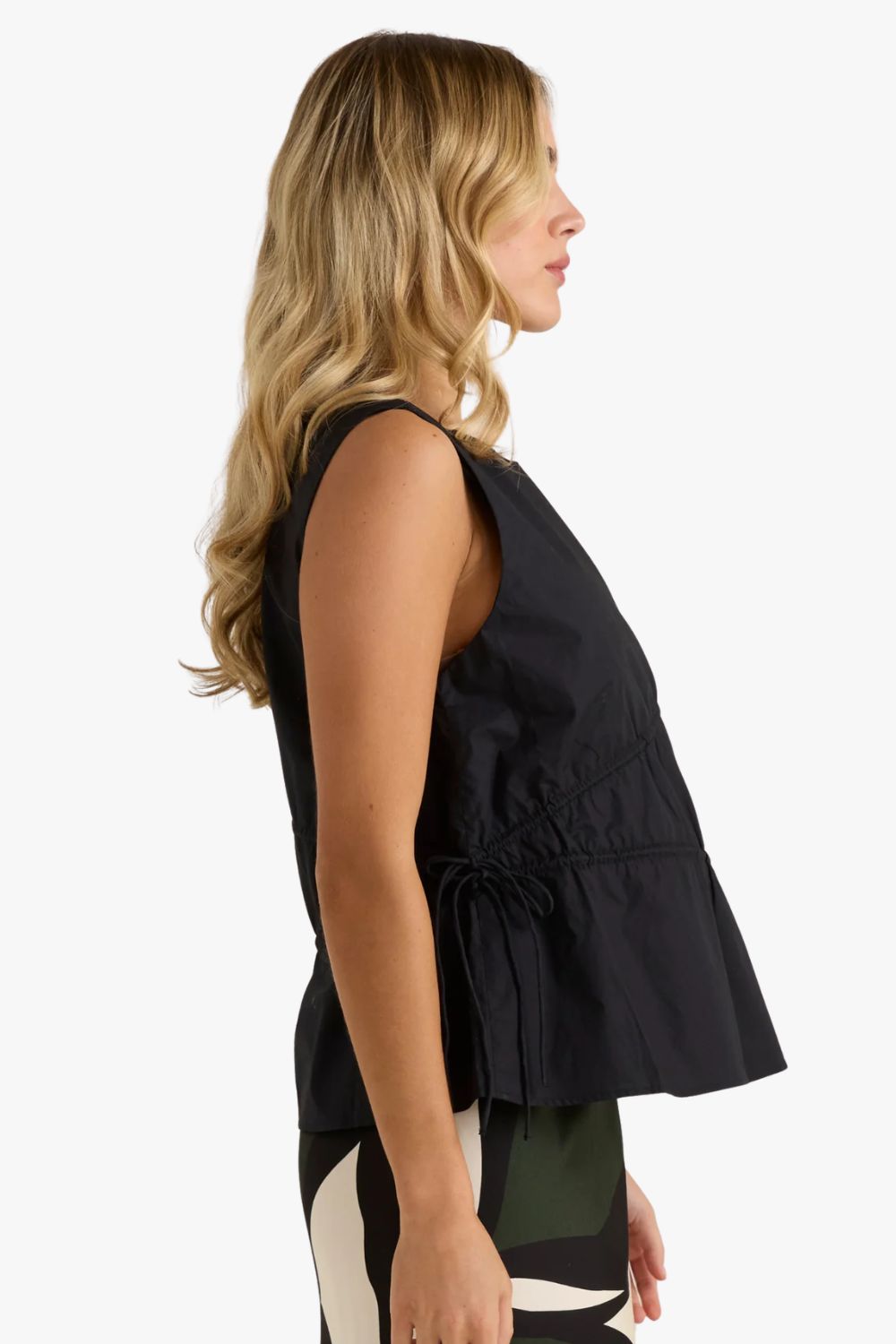 Sass Elin Gathered Tie Top