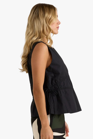 Sass Elin Gathered Tie Top