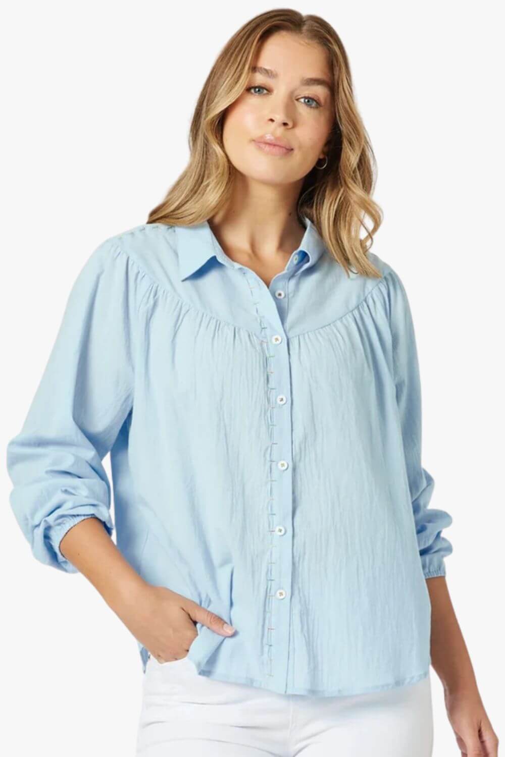 Threadz Crayon Stitch Shirt