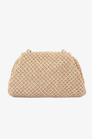 Olga Berg Anna Woven Clutch
