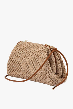 Olga Berg Anna Woven Clutch