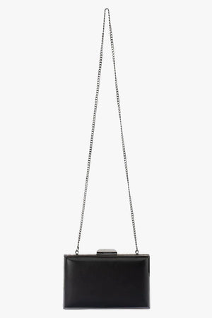 Olga Berg Sammi Crystal Frame Clutch