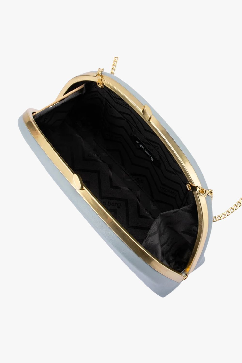 Olga Berg Celeste Curved Clutch