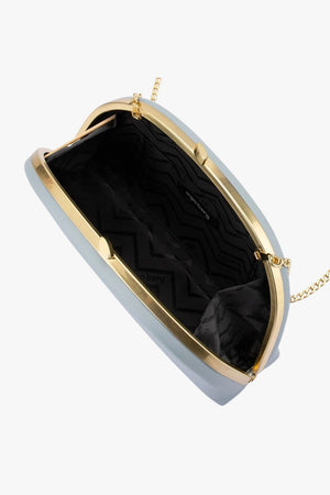 Olga Berg Celeste Curved Clutch