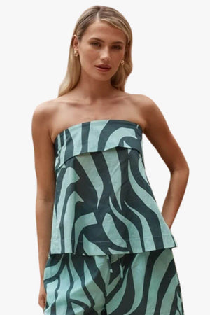 Sass Mon Strapless Top