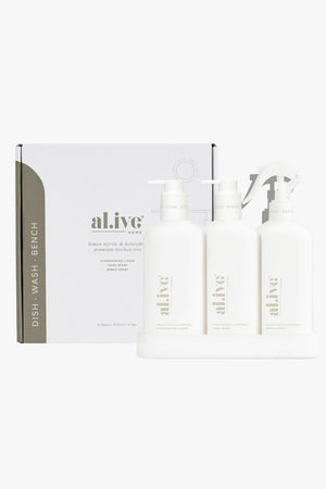 Al.ive Lemon Myrtle & Honeydew Kitchen Trio