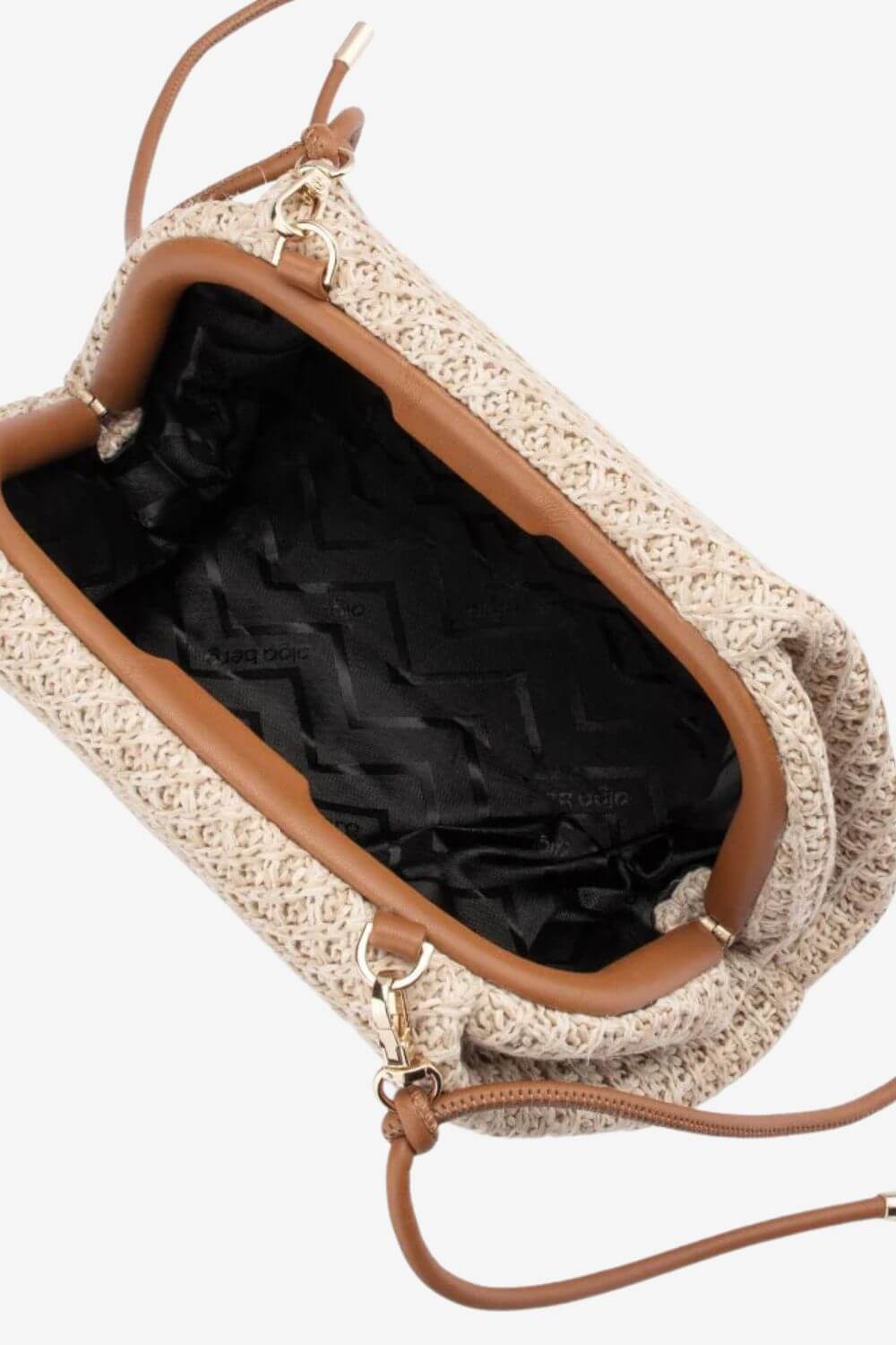 Olga Berg Anna Woven Clutch