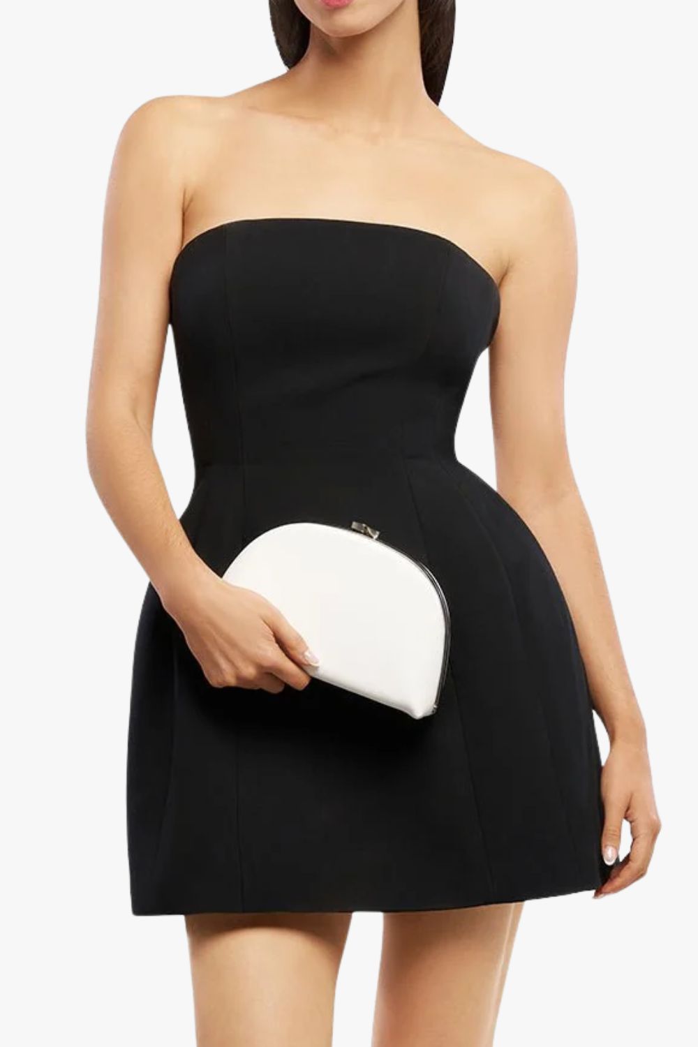 Olga Berg Celeste Curved Clutch