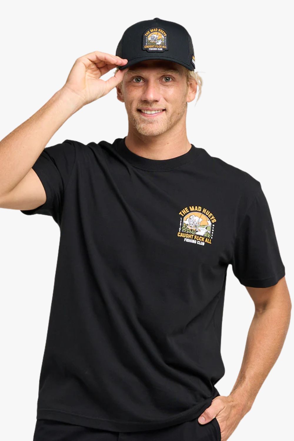 The Mad Hueys Caught FK All Island SS Tee