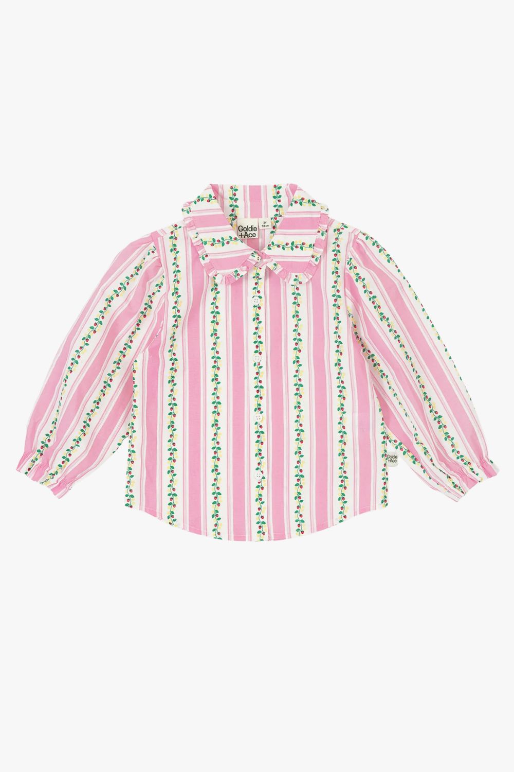 Goldie + Ace Antique Stripe Strawberry Shirt