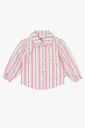 Goldie + Ace Antique Stripe Strawberry Shirt