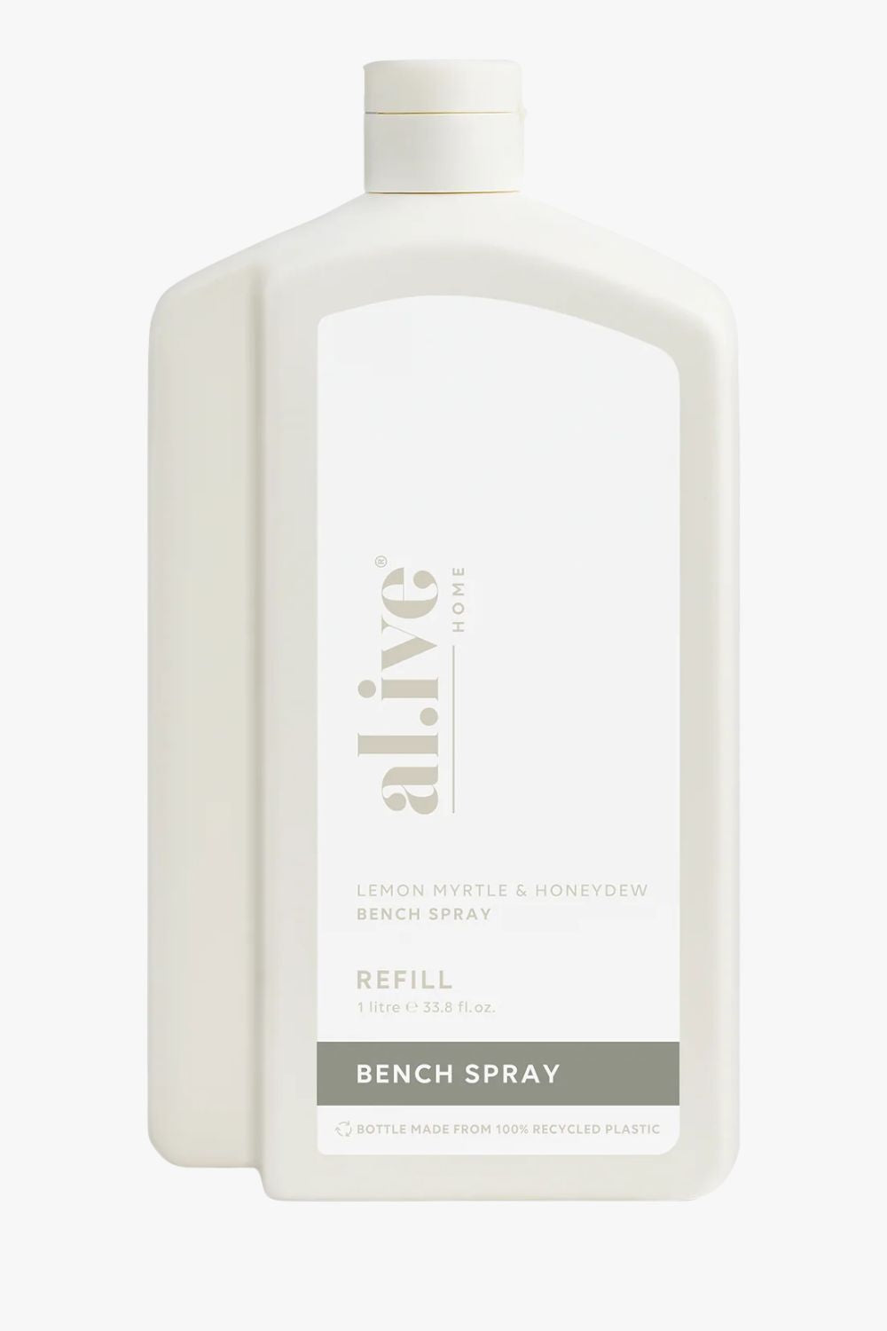 Al.ive 1 Litre Bench Spray Refill Lemon Murtle & Honeydew