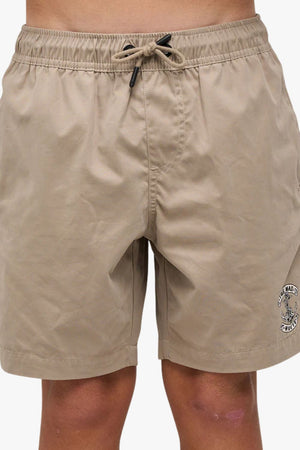 The Mad Hueys Skull Anchor Youth Volley Short