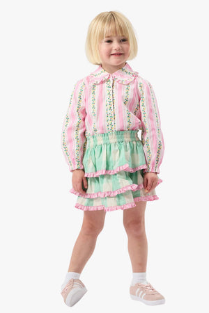 Goldie + Ace Antique Stripe Strawberry Shirt
