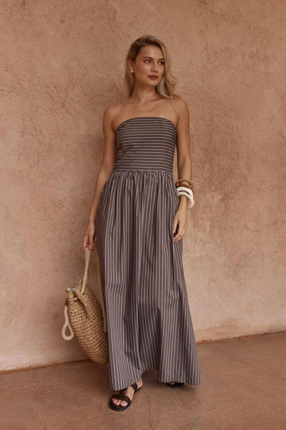 Sass Everley Strapless Dress