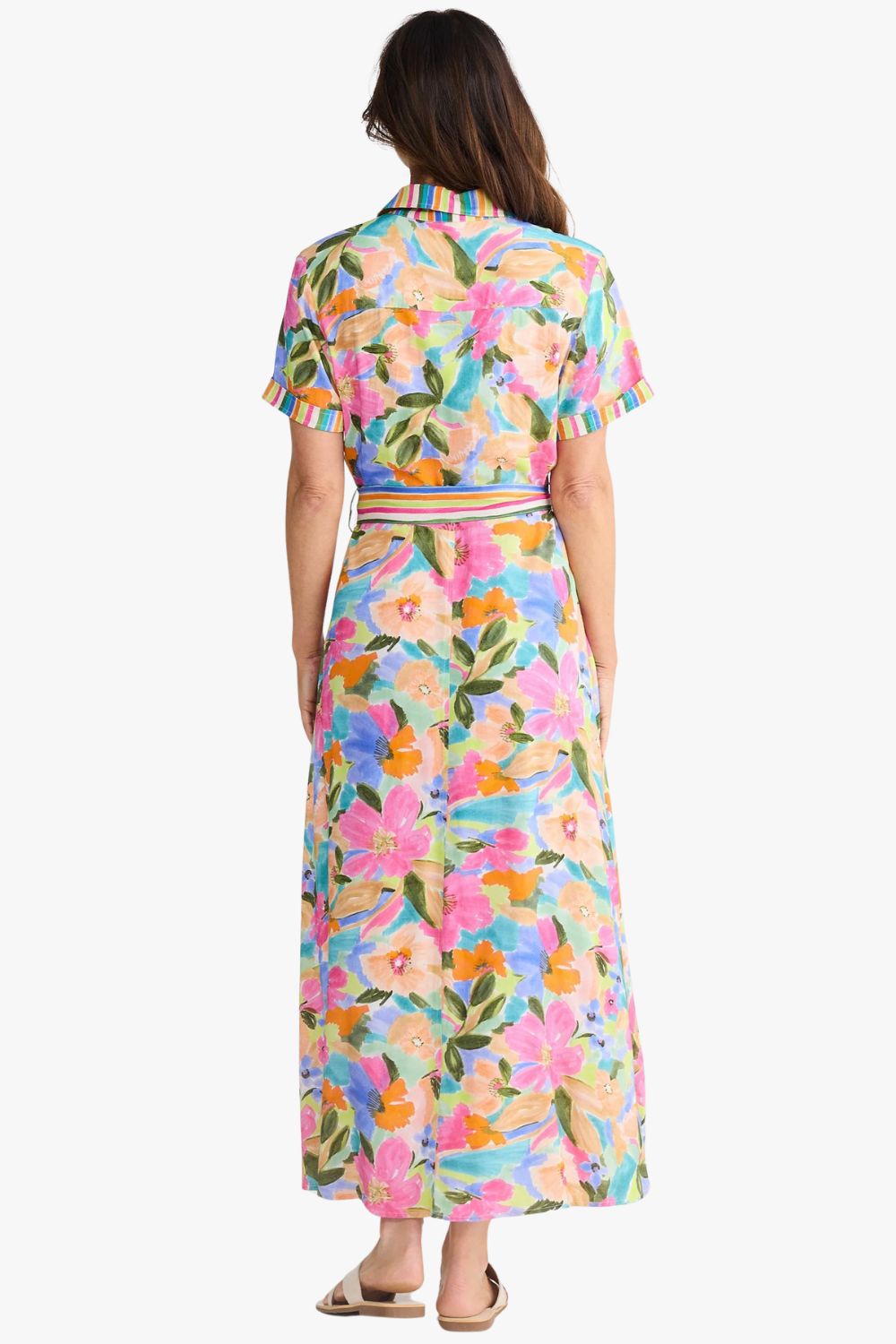 Brave + True Rossellini Short Sleeve Maxi Dress