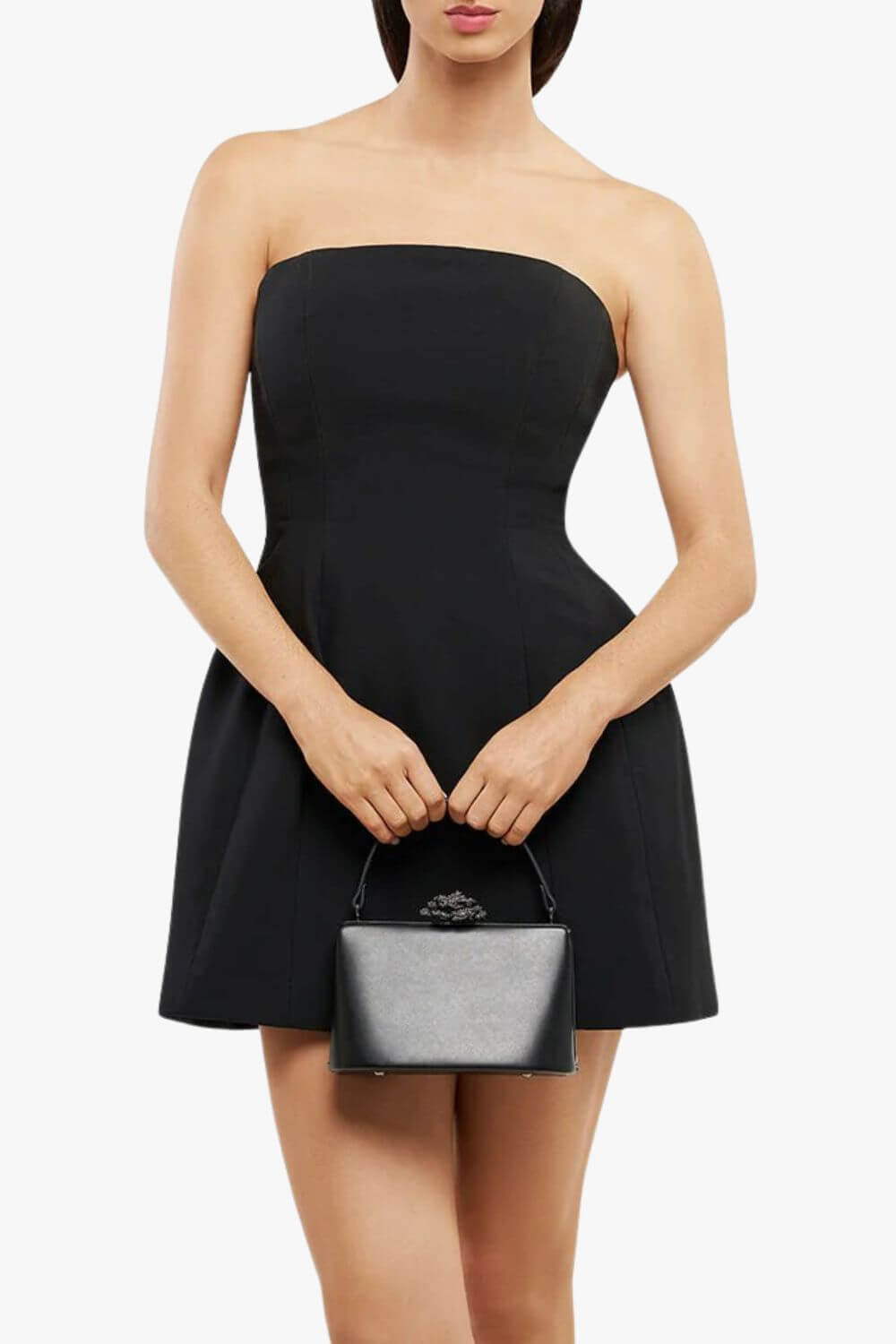 Olga Berg Grace Embellished Frame Bag
