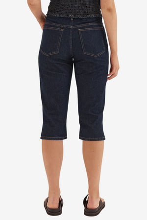 Sass Lela Denim Pedal Pusher Shorts