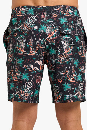 The Mad Hueys She'll Be Right Swim Volley Shorts