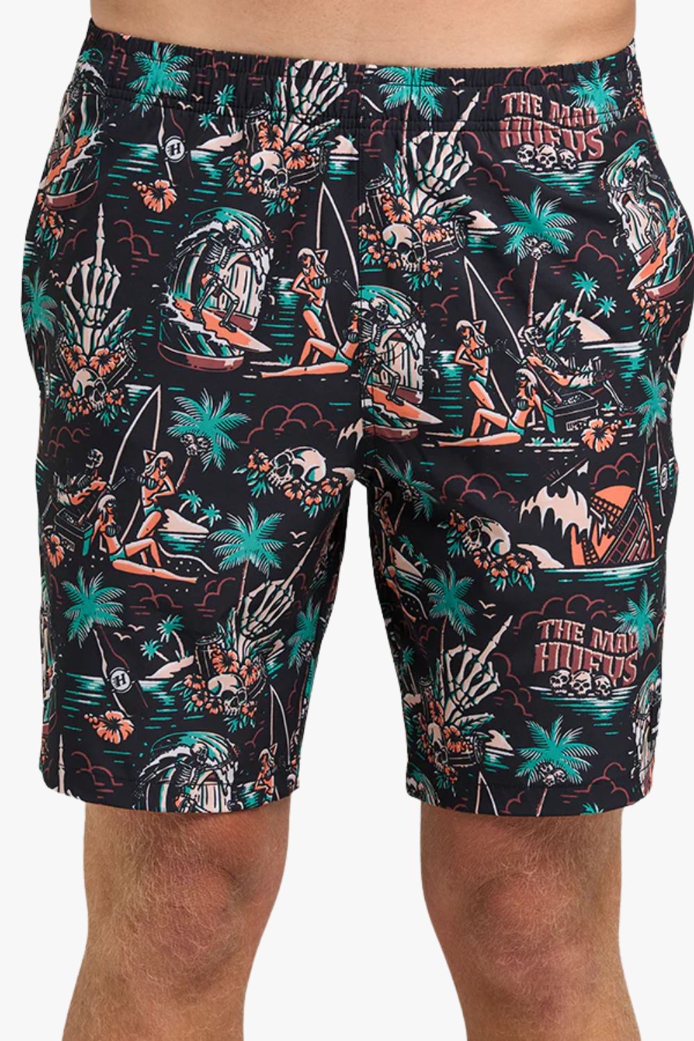 The Mad Hueys She'll Be Right Swim Volley Shorts