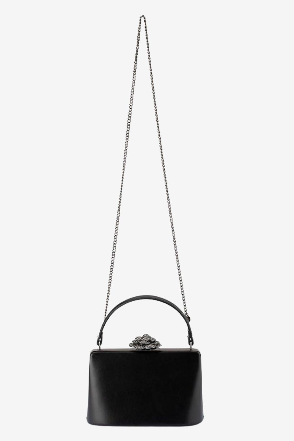 Olga Berg Grace Embellished Frame Bag
