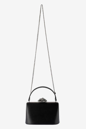 Olga Berg Grace Embellished Frame Bag