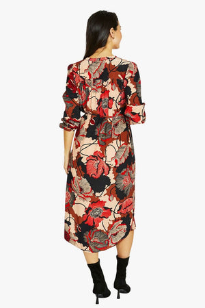 Jump Parisian Floral Midi Dress