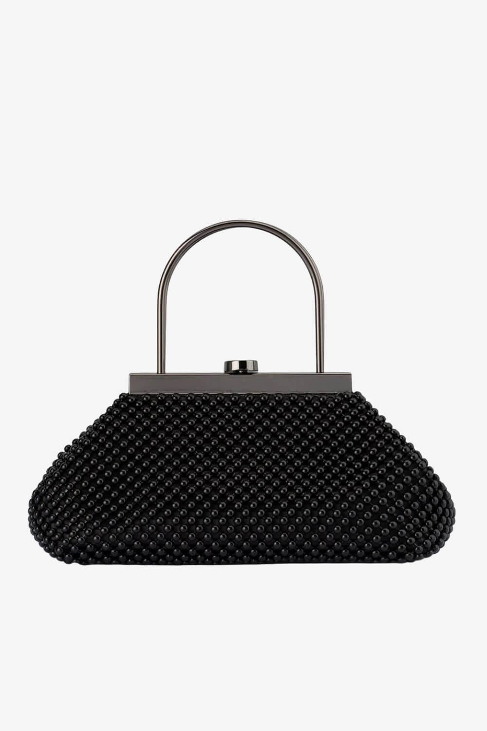 Olga Berg Mimi Ball Mesh Frame Bag
