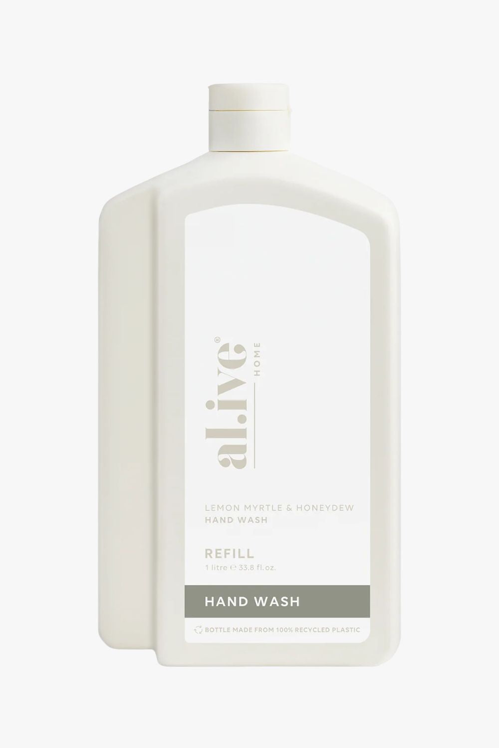Al.ive 1 Litre Hand Wash Refill Lemon Myrtle & Honeydew
