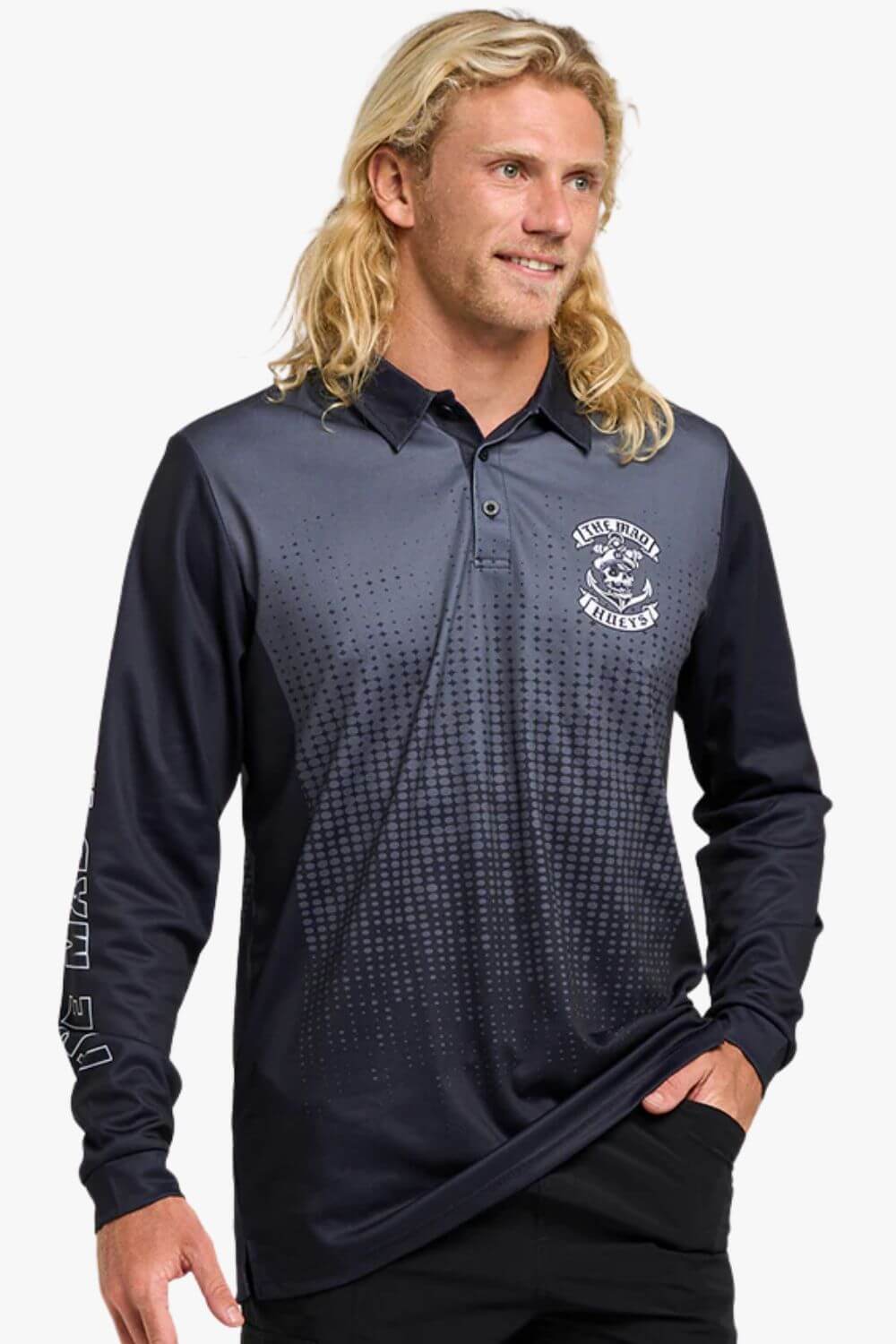 The Mad Hueys Sailor Anchor Fishing Jersey