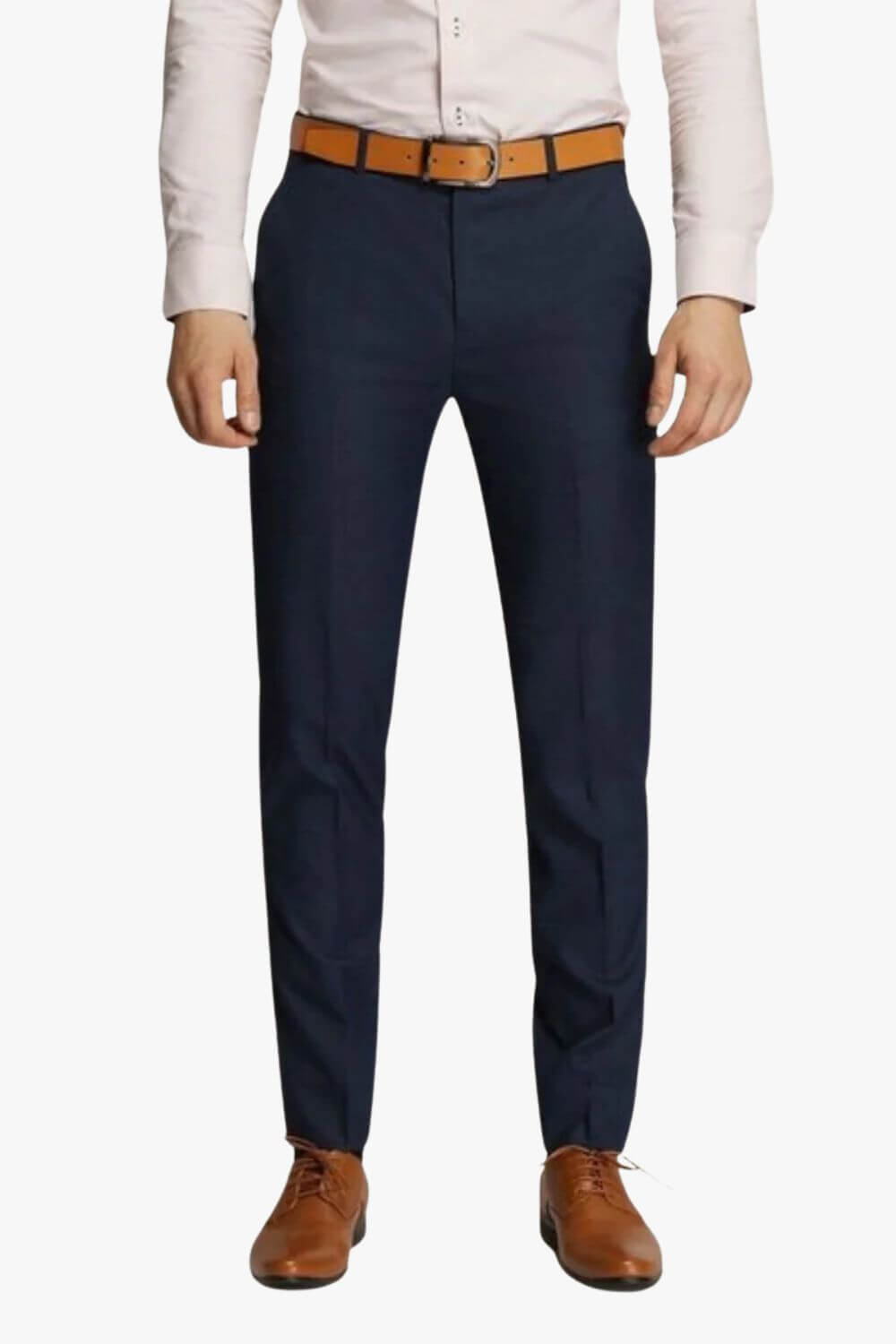 Varce Italia Check Pane Suit Pants
