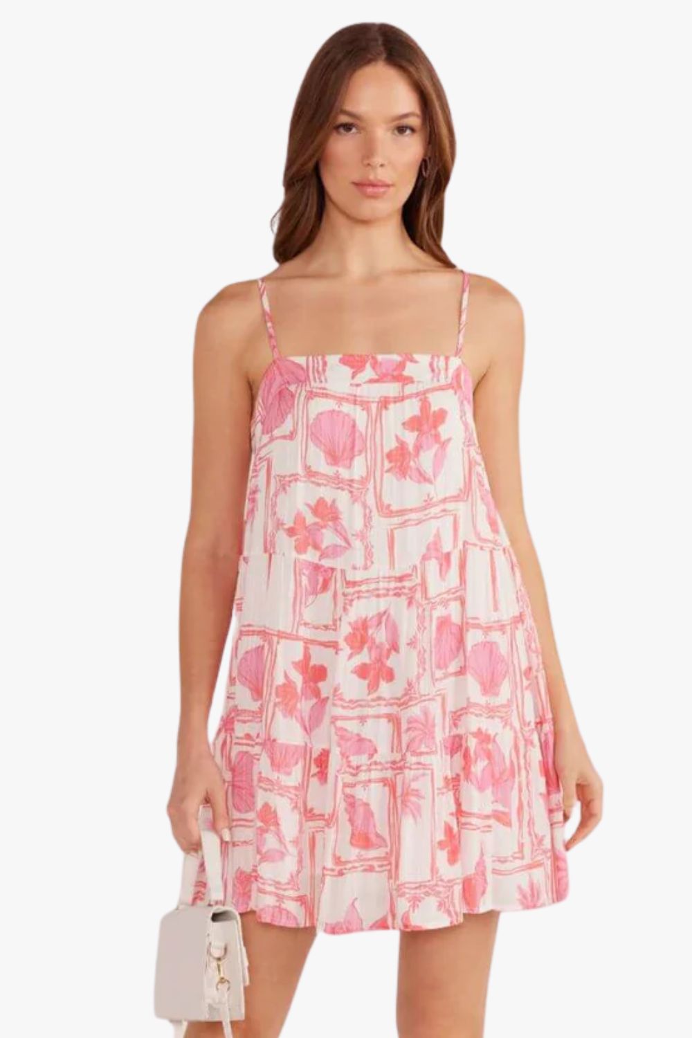 Mink Pink Bria Tiered Mini Dress