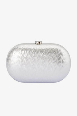 Olga Berg Izza Oval Clutch