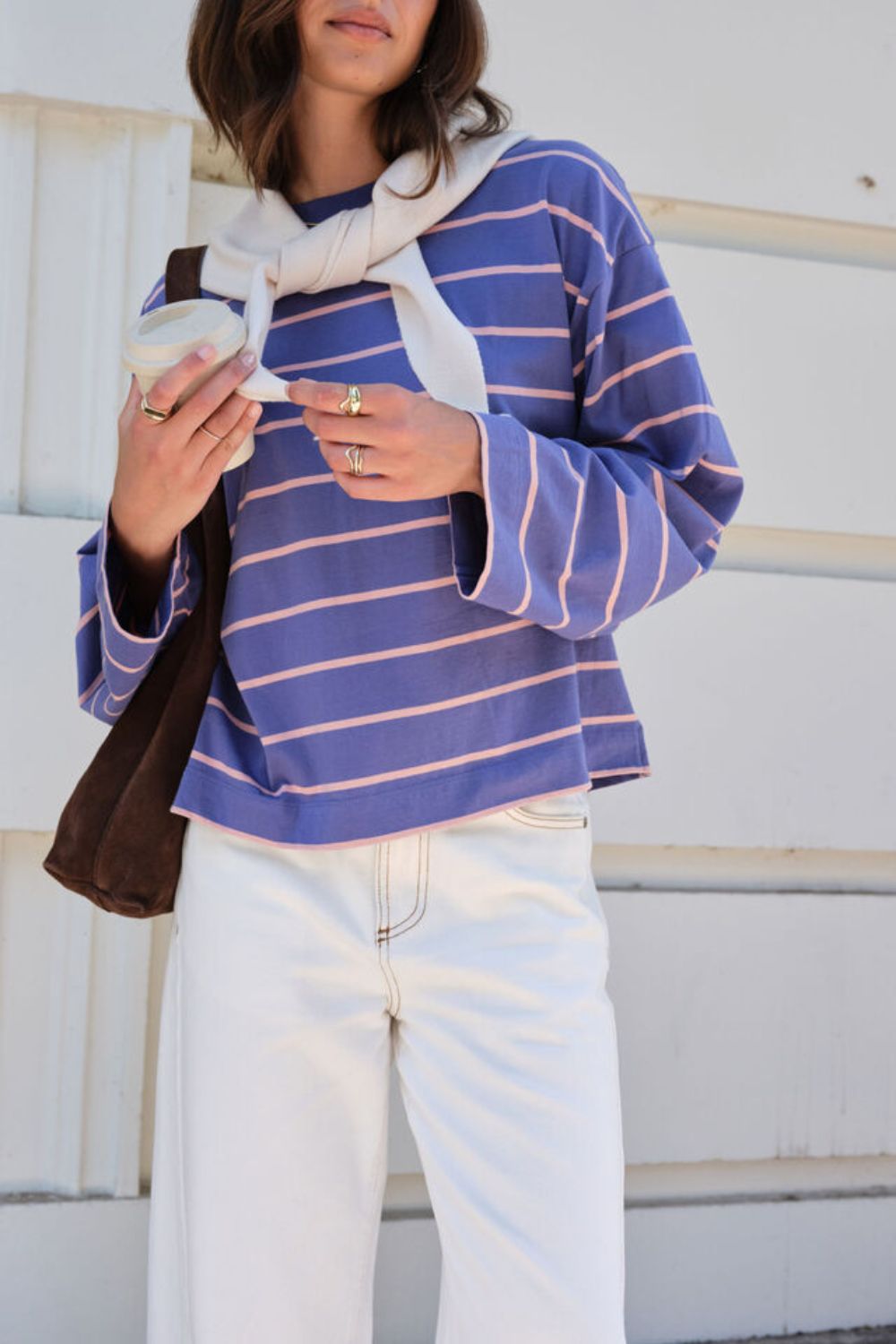 Ceres Life Beau Long Sleeve Slouchy Tee