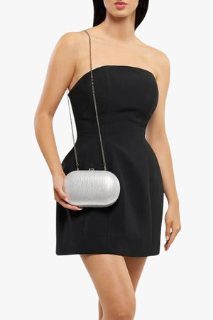 Olga Berg Izza Oval Clutch