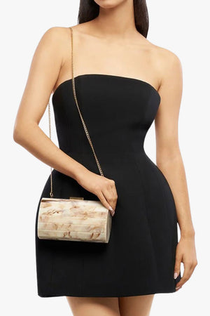 Olga Berg Odette Acrylic Clutch
