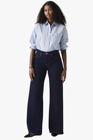 Levis Womens 318 Shaping Wide Leg Jean