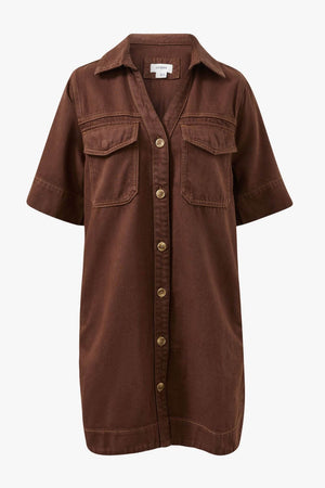 Ceres Life Bonnie Relaxed Shirt Dress