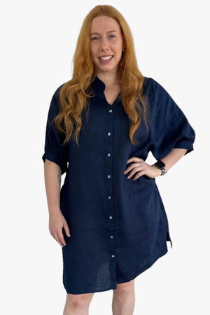 Worthier Annya Linen Dress