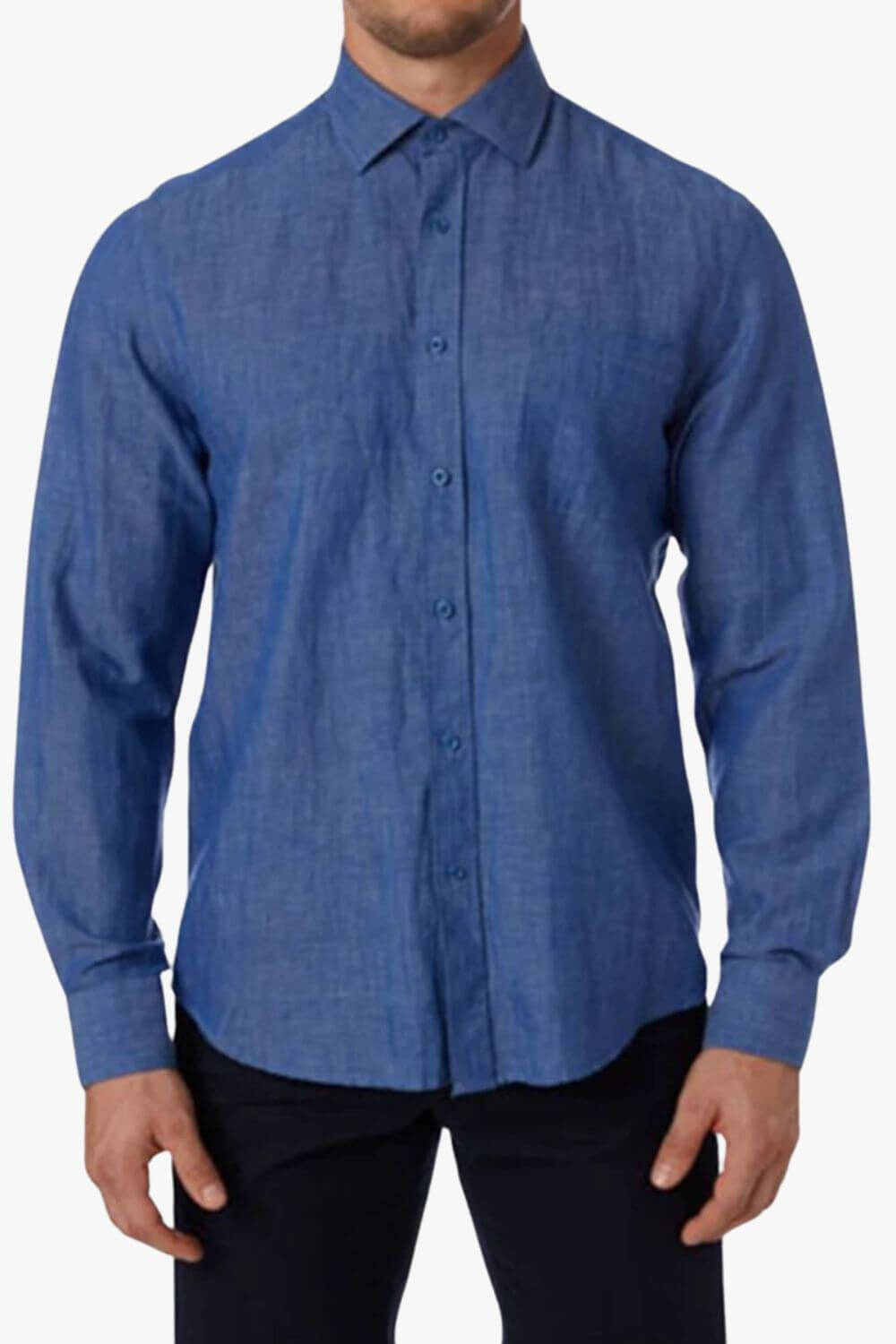 City Club Resort Long Sleeve Linen Shirt